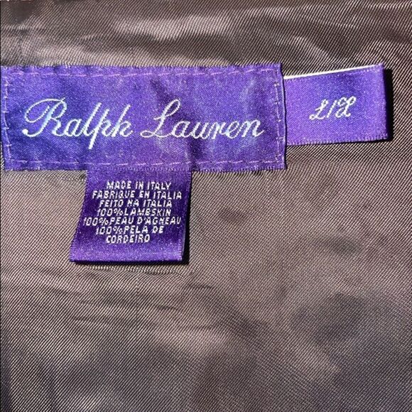 Ralph Lauren Purple Label Leather Car Coat!!! - Picture 4 of 16